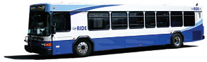 Bus No. 2 Stops at our door!